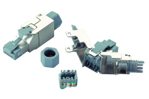 Вилка RJ45 категории 6A FTP для полевой установки