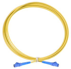 Оптический бронированный коммутационный шнур Industrial симплексный, OS2, 9/125, LC-LC, 1 м