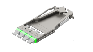 Кассетный модуль серии CORE 8, 4 × MTP, зеленый, KeyUp/KeyDown