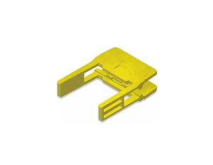 Держатель штырей MTP PRO без штырей, одномод, желтый, 10 комплектов