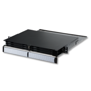 Оптическая панель серии HD 47M-30, 19" 1U кассетная, 6 кассет, черный