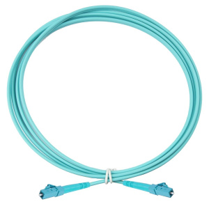 Оптический бронированный коммутационный шнур Industrial симплексный, OM3, 50/125, LC-LC, 1 м