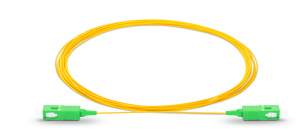 Оптический монтажный шнур (pigtail) 9/125, OS2, SC/APC, 3 метра, оконцован с двух сторон