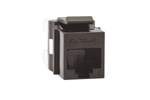 Модуль UTP категории 6 keystone, черный