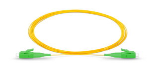 Оптический монтажный шнур (pigtail) 9/125, OS2, LC/APC, 3 метра, оконцован с двух сторон