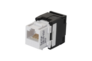Модуль UTP категории 5е keystone, безынструментальный, белый