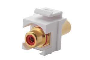 Модуль RCA keystone красный