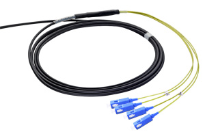 Волоконно-оптическая сборка, OS2, 24xSC/UPC - 24xSC/UPC, длина сборки 3 м
