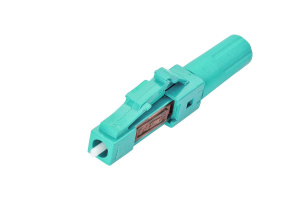 Экспресс-коннектор OM3 LC/PC, ø 2,0/3,0 мм, бирюзовый