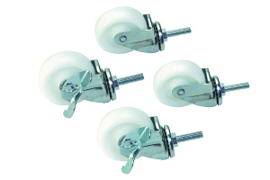 Комплект роликов 4 шт., до 200 кг, серии R300, F30