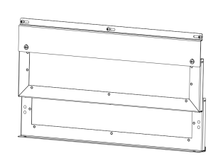 Панель-компенсатор Q-SPACE, 300 × 325-585 мм, монолитный поликарбонат