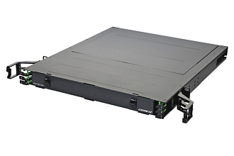Оптическая панель высокой плотности серии CORE 12, 19'' 1U кассетная, 12 кассет