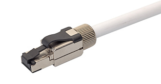 Коммутационный шнур категории 8.1 S/FTP, HF, 2 м, белый