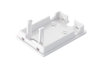 Настенная коробка 1-портовая, белый