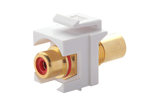 Модуль RCA keystone красный