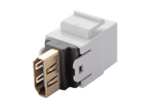 Модуль HDMI keystone, белый