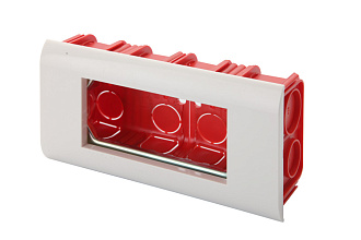 Суппорт для рамок 4 модуля французский стандарт