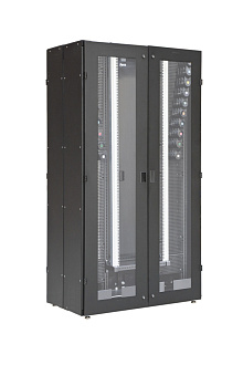 Шкаф оптический высокой плотности CORE 2200 × 900 × 600, 40U с левым организатором
