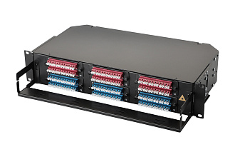 Панель 19'' Q-SLOT, 2U, 6 слотов, корпус