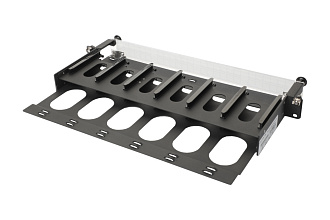 Оптическая панель высокой плотности серии CORE 8, 19'' 1U кассетная, 12 кассет