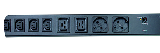 Блок распределения питания базовый PRO 0U 32/230, 20 С13 + 4 С19 + 4 Schuko, IEC309 32A 2P+E