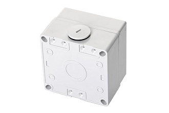 Коробка Industrial IP65, 2 модуля 45 × 22,5 мм, серый