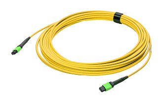 Транковый кабель 1×MPO(24) – 1×MPO(24), 24 волокон, OS2, 15 м, female-female, полярность A