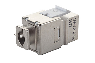 Модуль FTP категории 6A keystone Q-Tool, серебристый