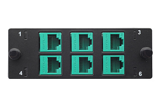 Планка Q-SLOT 6 × Keystone UTP