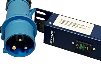 Блок распределения питания базовый 0U 32/230, 24 С39, IEC309 32A 2P+E