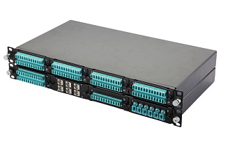 Панель 19'' Q-SLOT, 1U, выдвижная, 4 слота, корпус