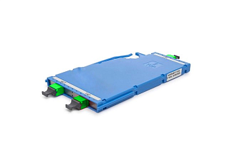 TAP модуль серии CORE 12, 1 × MTP - 1 × MTP (male) + MTP TAP порт, 50:50, SM G.657.A2