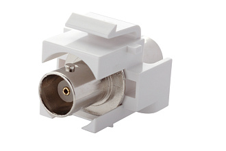 Модуль BNC keystone, белый