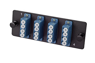 Планка Q-SLOT с 4 адаптерами квадро LC OS2