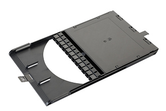 Кассетный модуль слотовый серии HD 47M-30, 12 × MPO/MTP, KeyUP/KeyDOWN, черный