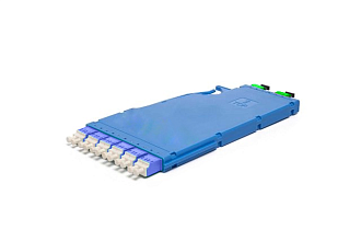 TAP модуль серии CORE 12, 12 × LC - 1 × MTP (male) + MTP TAP порт, 70:30, SM G.657.A2
