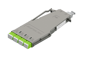 Кассетный модуль серии CORE 8, 8 × LC — 1 × MTP(8) (female) OM5, полярность U, ULL