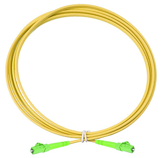 Оптический коммутационный шнур симплексный, OS2, 9/125, LC/APC-LC/APC, 5 м