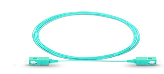 Оптический монтажный шнур (pigtail) 50/125, OM3, SC, 3 метра, оконцован с двух сторон