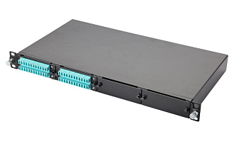 Панель 19'' Q-SLOT, 1U, выдвижная, 4 слота, корпус