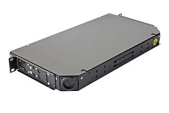 Панель 19'' Q-SLOT, 1U, 3 слота, корпус