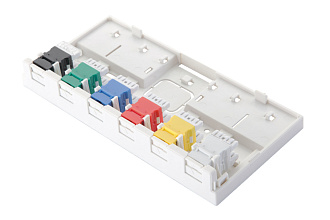Модуль UTP категории 5е keystone, белый