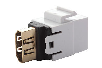 Модуль HDMI keystone, белый