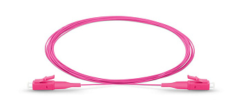 Оптический монтажный шнур (pigtail) 50/125, OM4, LC, 3 метра, оконцован с двух сторон