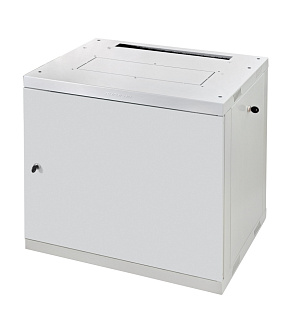Шкаф настенный Racknet F30 18U 600 × 600, передняя дверь металлическая, светло-серый