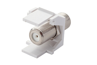 Модуль F-типа keystone, белый