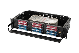 Панель 19'' Q-SLOT, 2U, 6 слотов, корпус