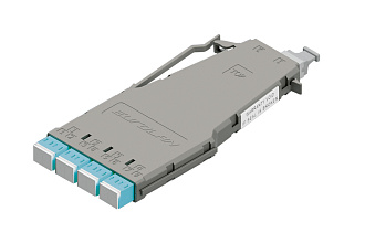 Кассетный модуль серии CORE 8, 8 × LC — 1 × MTP(8) (female) OM3/OM4, полярность U, ULL