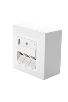 Коробка для рамок 86 × 86 глубина 40 мм, белый