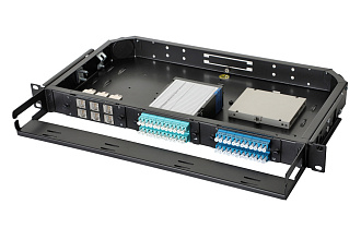 Панель 19'' Q-SLOT, 1U, 3 слота, корпус